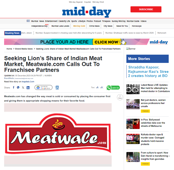 Times of India Ad